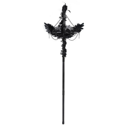 Fallen Seraph Feathered Chain Staff detail view