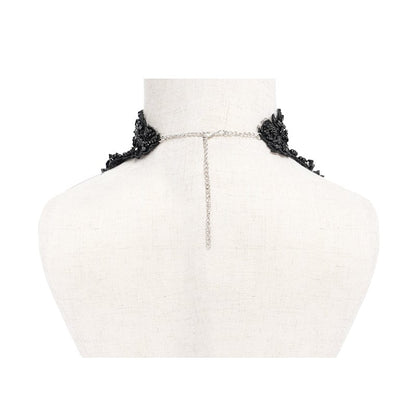 Garden of Grief Beaded Choker detail view 8