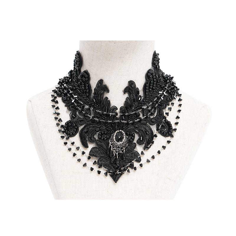 Garden of Grief Beaded Choker detail view 6