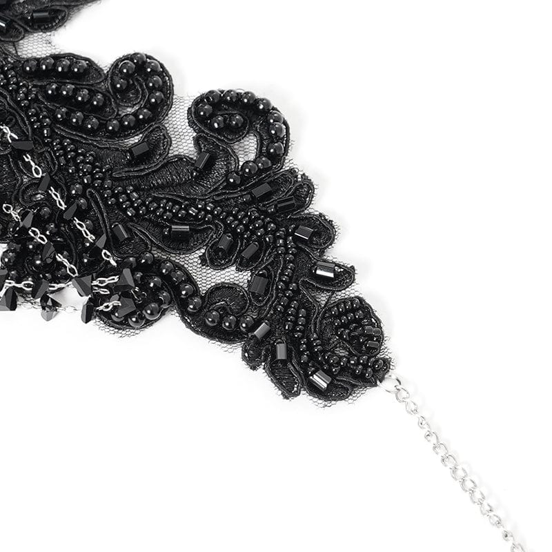 Garden of Grief Beaded Choker detail view 11