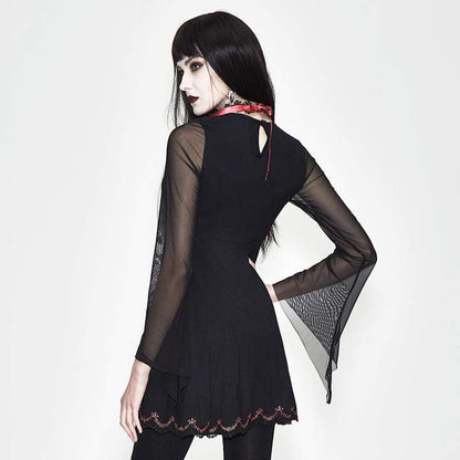 Crimson Empire Punk Dress detail view 3