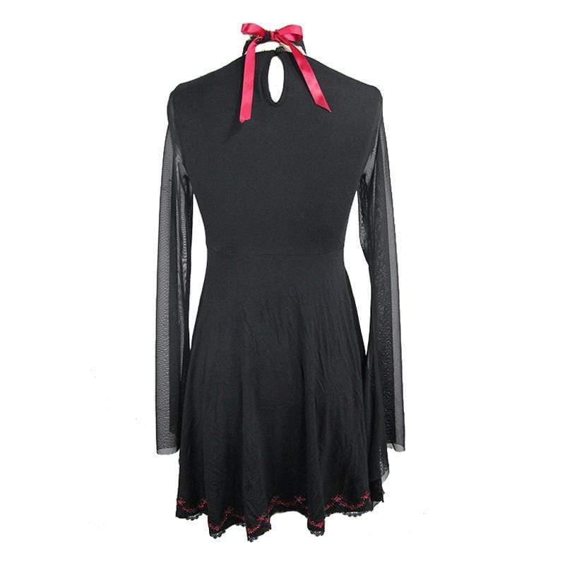 Crimson Empire Punk Dress detail view 6