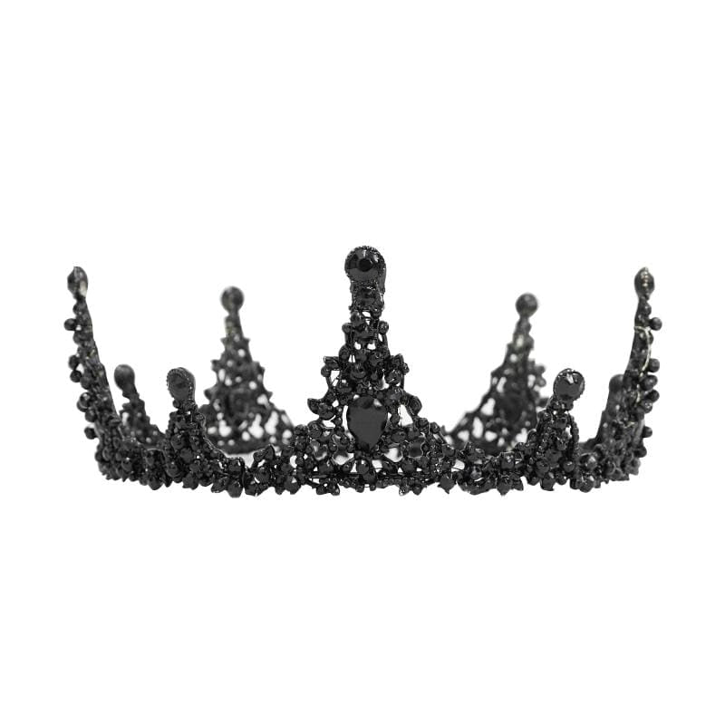 Black Oracle Stone Tiara detail view 4