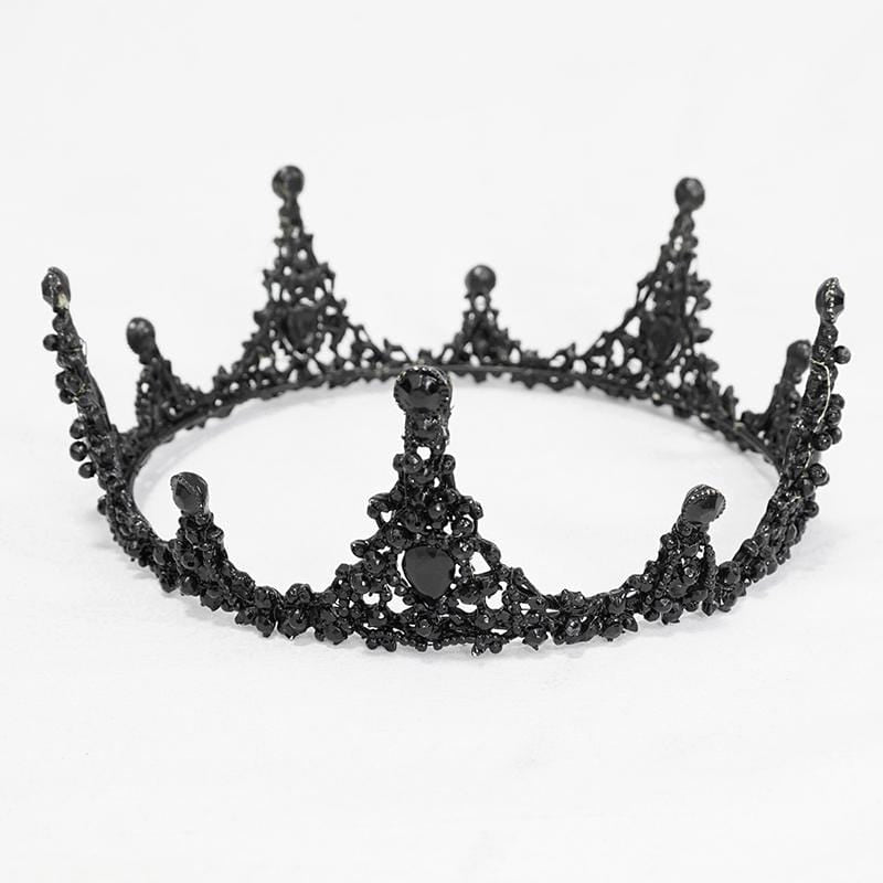 Black Oracle Stone Tiara detail view 5