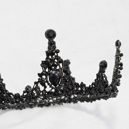 Black Oracle Stone Tiara detail view 6