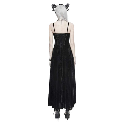 Bloodline Heirloom Velvet & Lace Dress