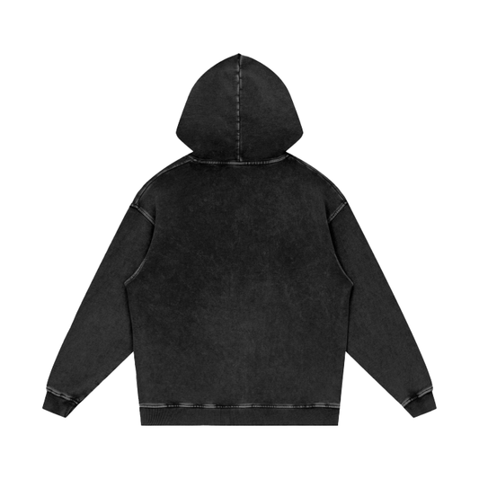 Exquisite Creature Acid Wash Oversize Hoodie