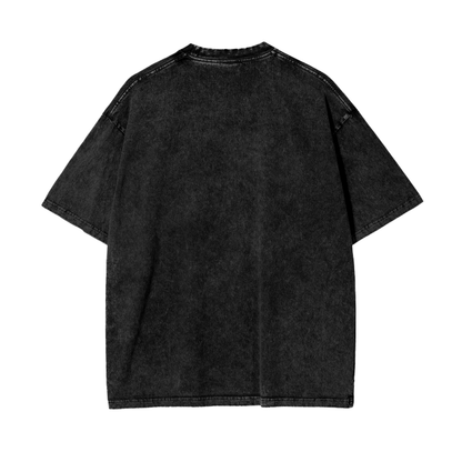 Exquisite Creature Metal Acid Wash Oversize T-Shirt