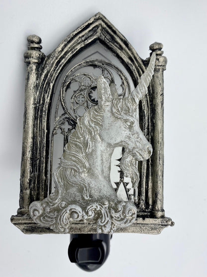 Unicorn Gothic Cathedral Window Nightlight