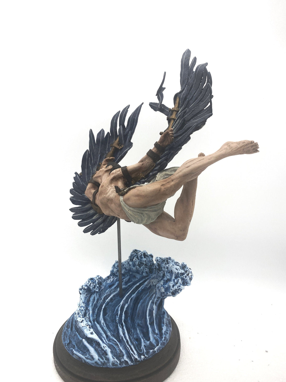 Flight of Icarus Fallen Angel Statue