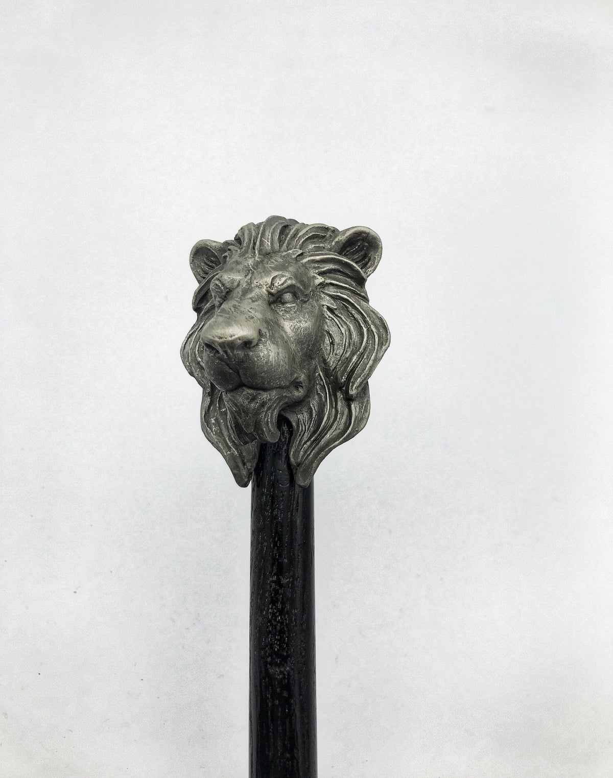Lion Cane, Hand Sculpted Walking Stick | Medieval Gothic Cane