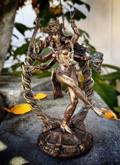 Kali Goddess Statue, Half Scale | Mythological Figurine
