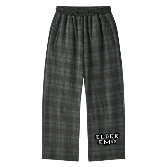 Elder Emo Plaid Heavyweight Pants