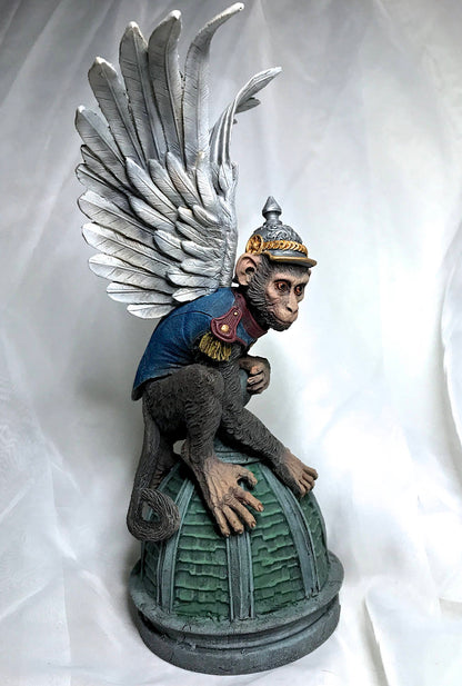 Flying Monkey Full Color Statue