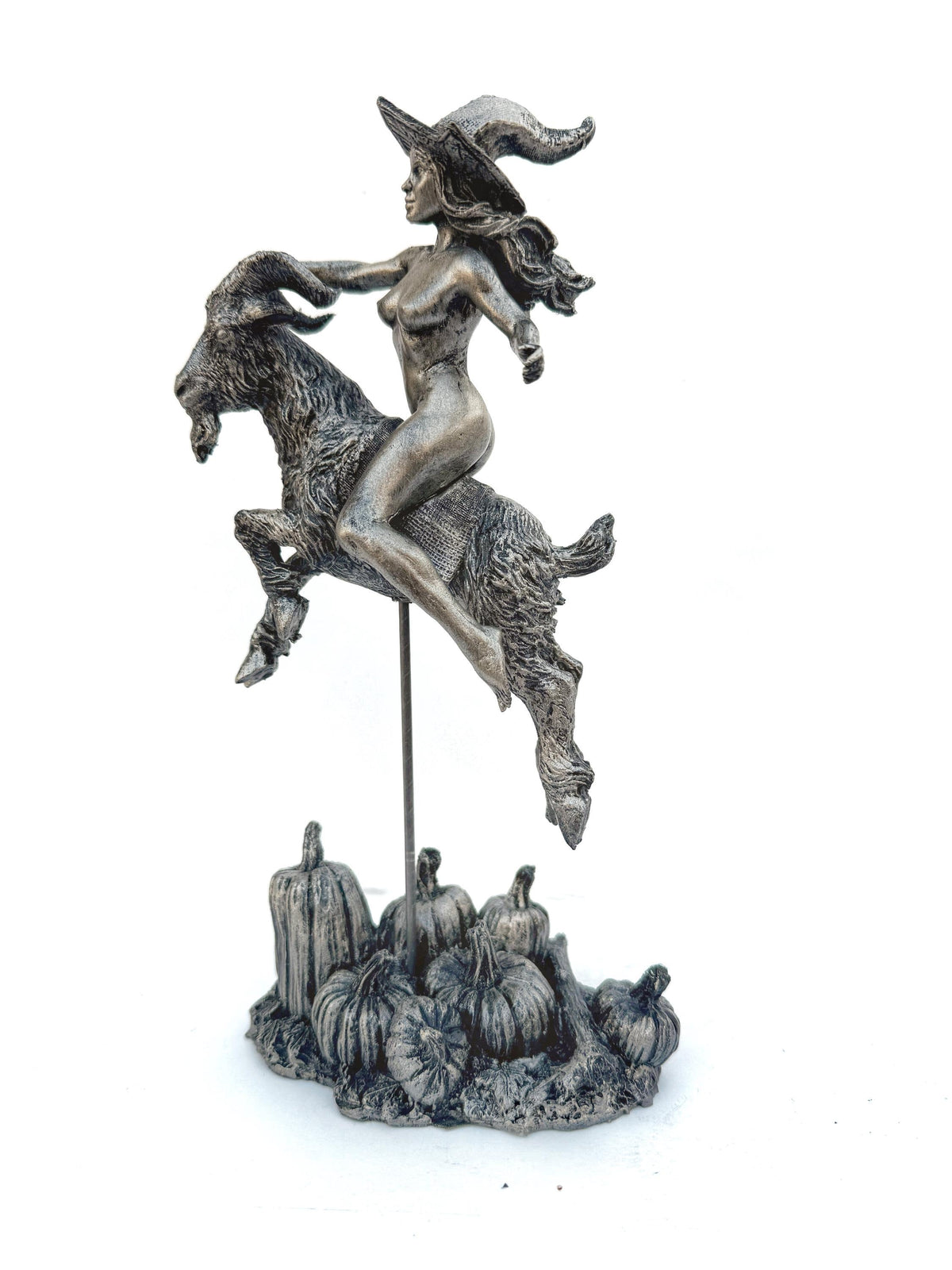 Witch’s Sabbath Goat Rider Statue