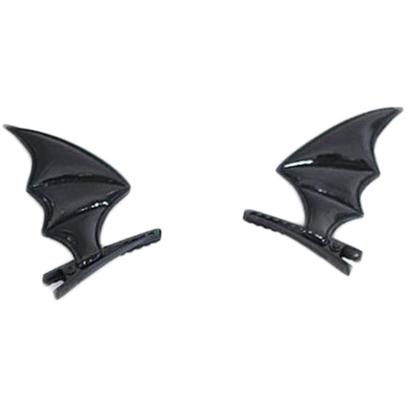 Devilish Charm Hair Clip Set - Shadow Threadz Crypt