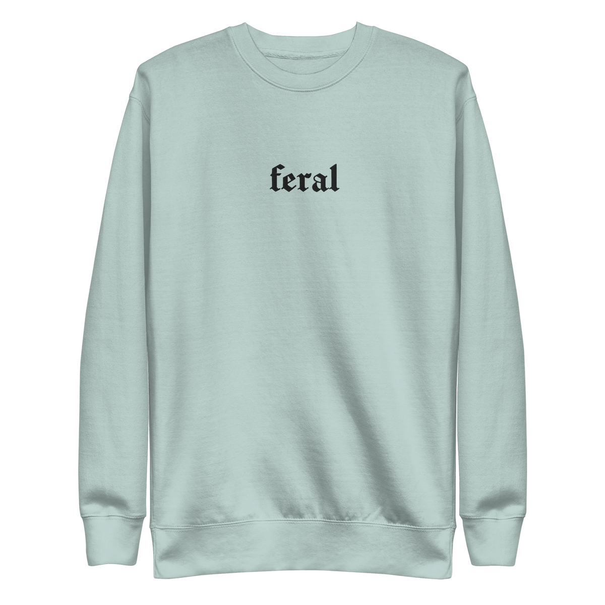 Feral Blackout Embroidered Sweatshirt