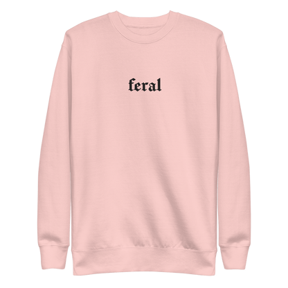 Feral Blackout Embroidered Sweatshirt