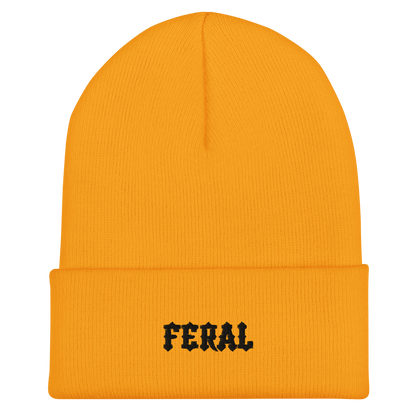 Feral Gothic Knit Beanie