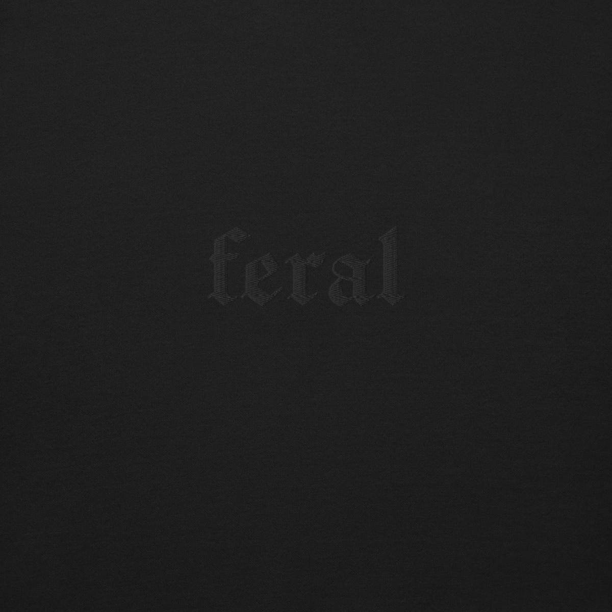 Feral Blackout Embroidered Sweatshirt
