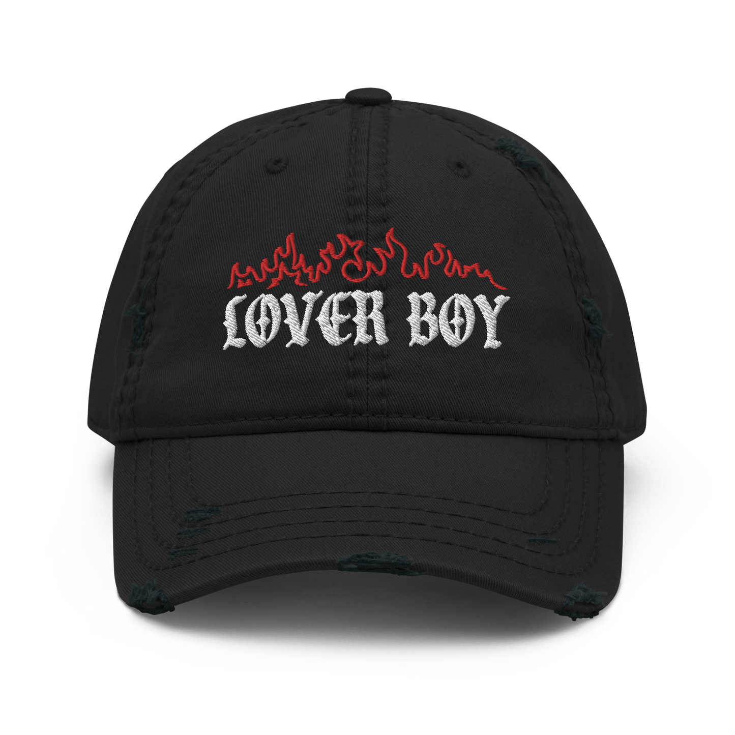 Flaming Lover Boy Distressed Dad Hat
