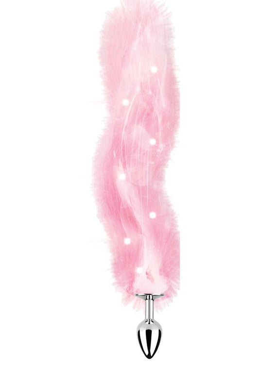 Foxy Tail Light Up Butt Plug - Shadow Threadz Crypt
