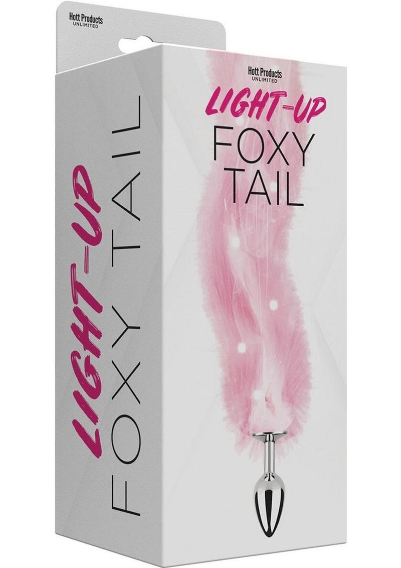 Foxy Tail Light Up Butt Plug - Shadow Threadz Crypt