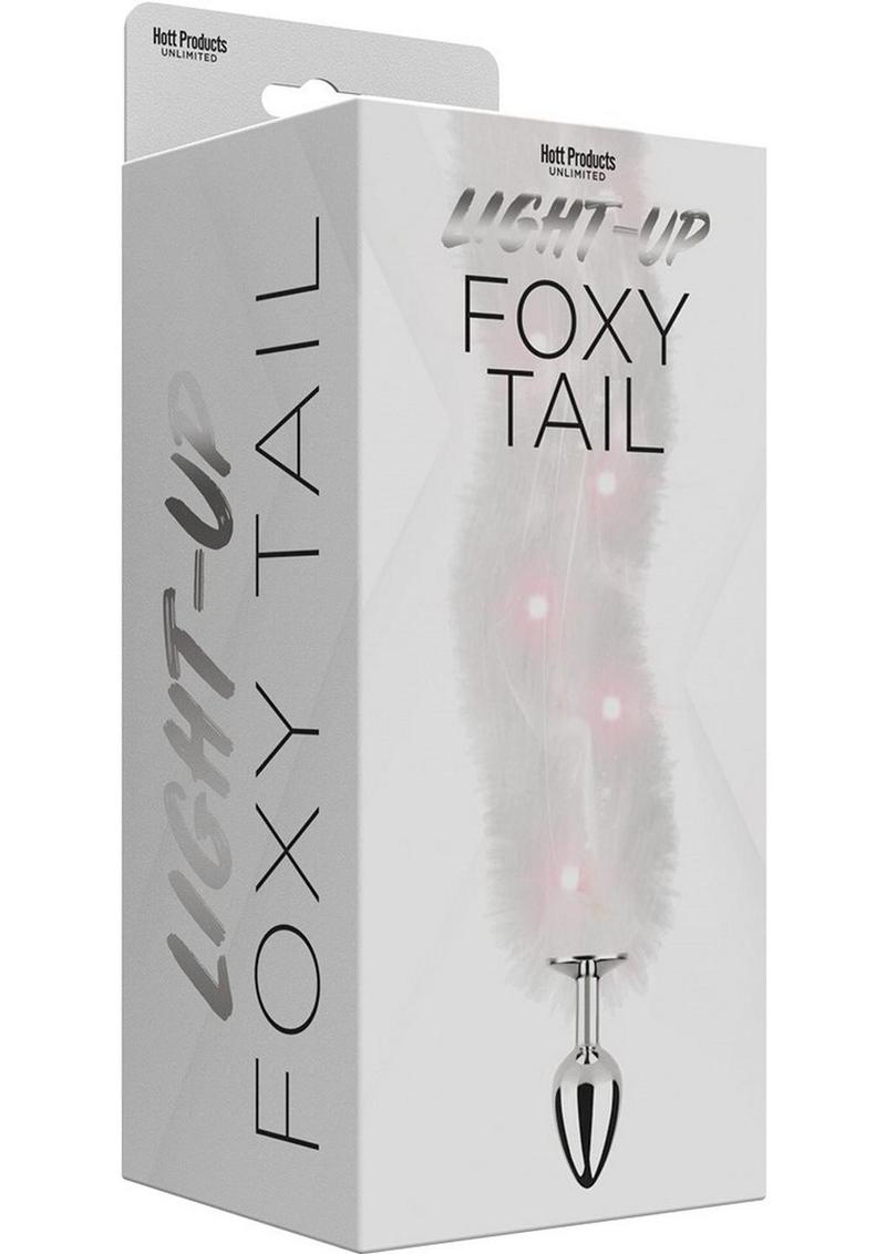 Foxy Tail Light Up Butt Plug - Shadow Threadz Crypt