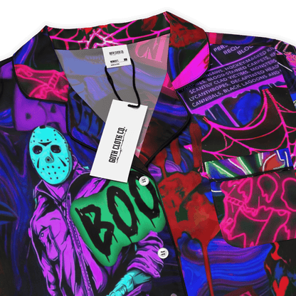 Freaky Frights Silky Pajama Top