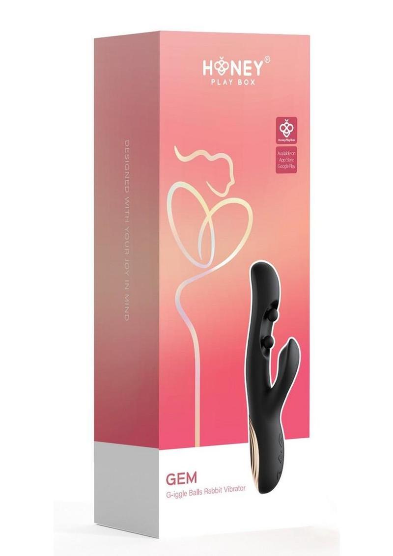 Honey Play Box GEM Rabbit Vibrator - Shadow Threadz Crypt