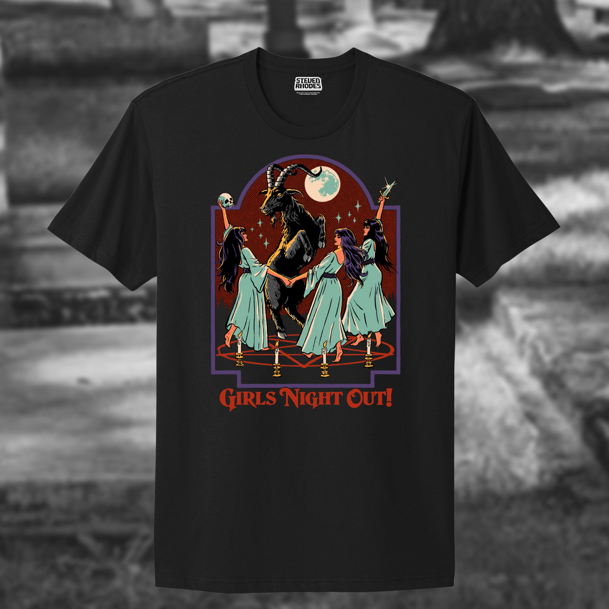 Girls Night Out! Black T-shirt