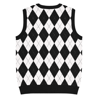 Carnival Chic Knit V-Neck Vest