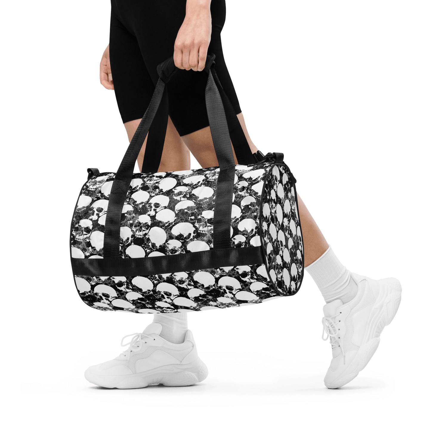 Grunge Skull Gym Bag