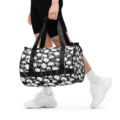 Grunge Skull Gym Bag