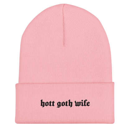 Hot Goth Wife Knit Beanie