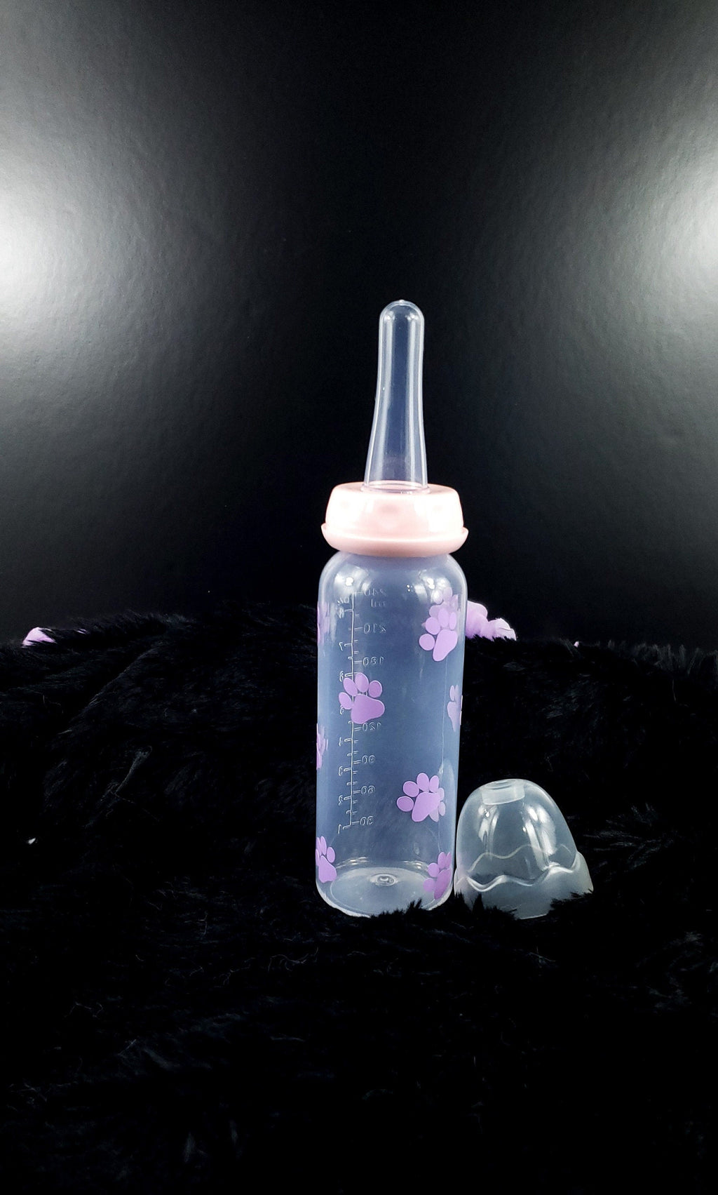Adorable Paw Print Adult Bottle - 8 oz - Shadow Threadz Crypt