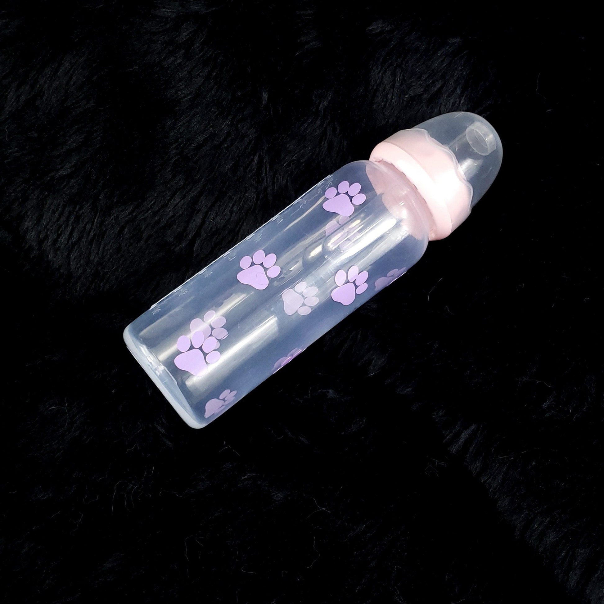 Adorable Paw Print Adult Bottle - 8 oz - Shadow Threadz Crypt