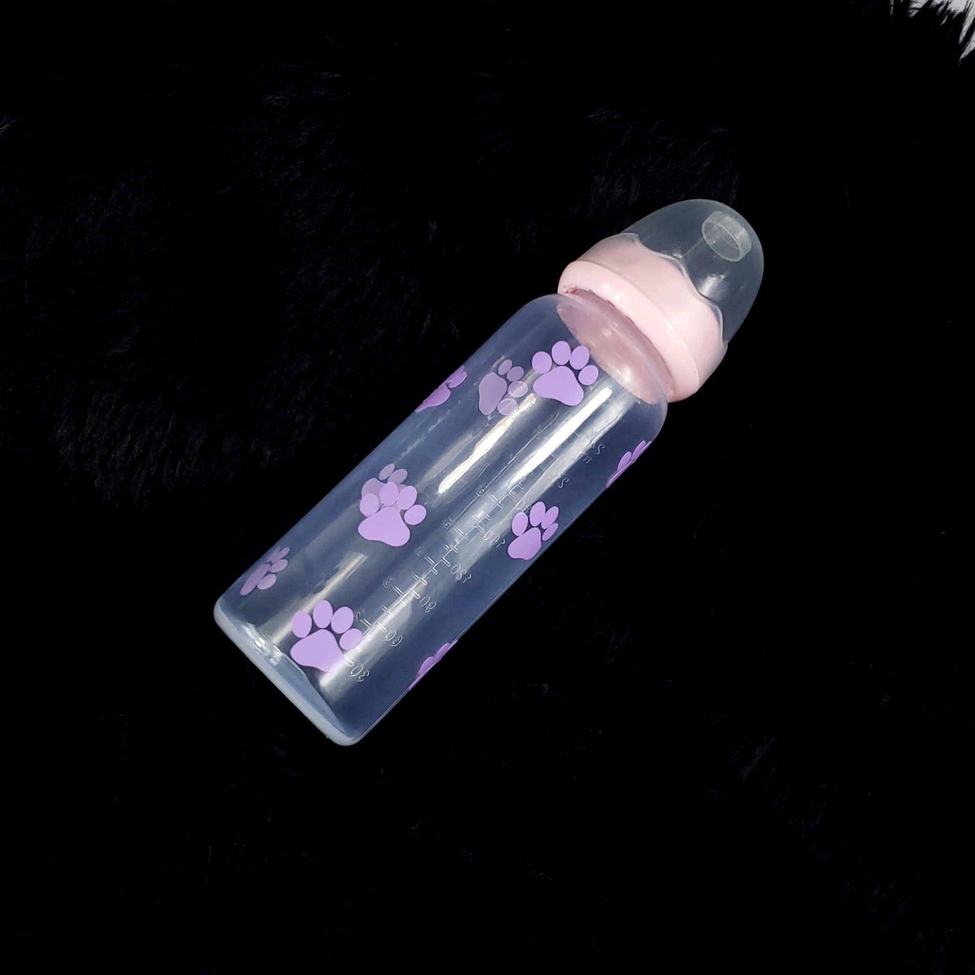 Adorable Paw Print Adult Bottle - 8 oz - Shadow Threadz Crypt