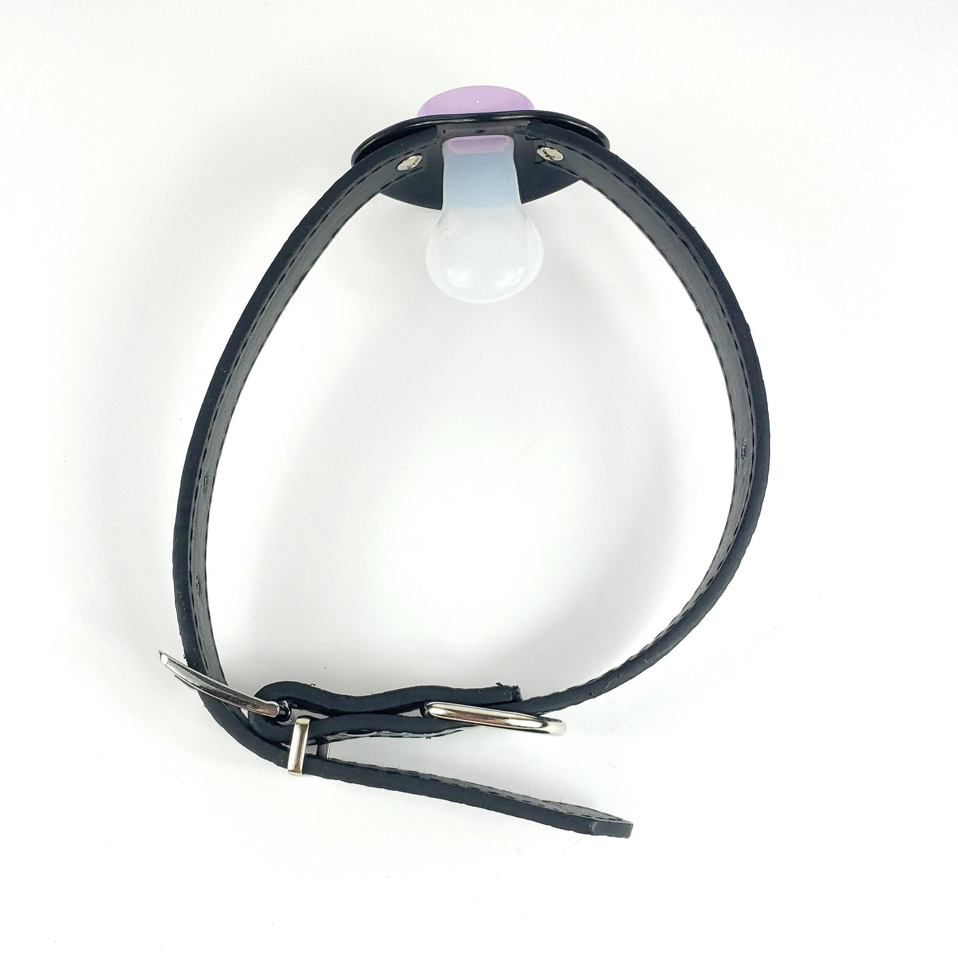 Devil Emoji Adult Black Pacifier Gag