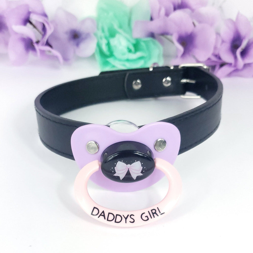 Daddy's Girl Black Adult Pacifier Gag