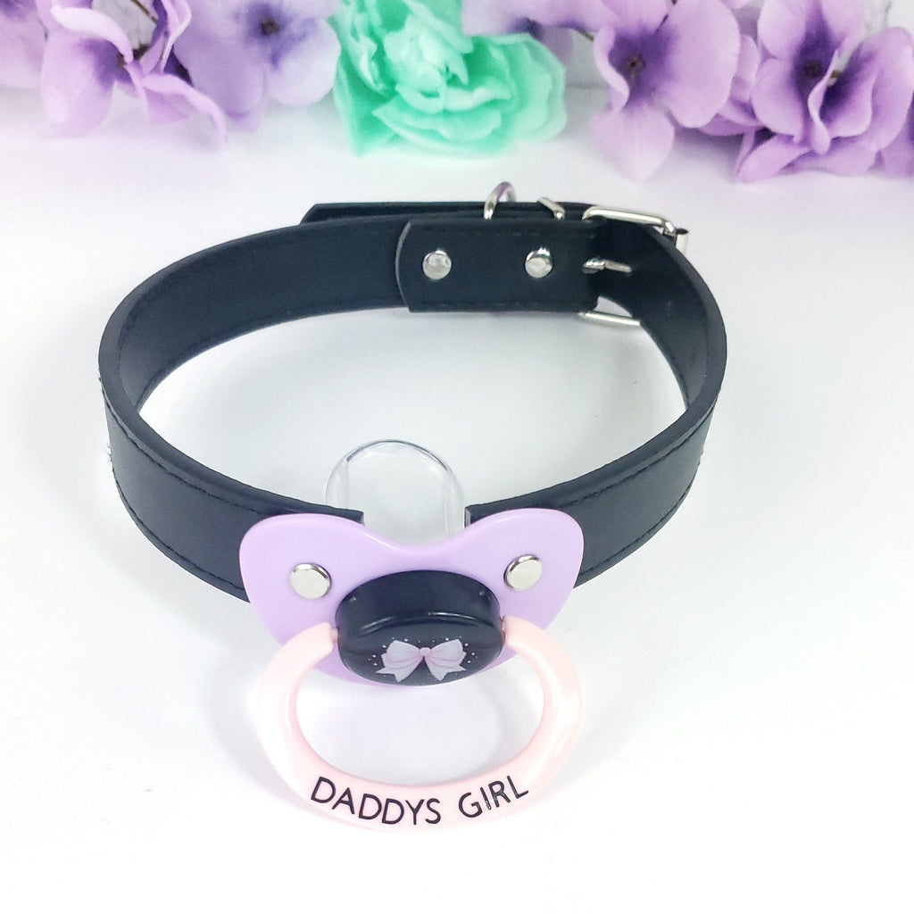 Daddy's Girl Black Adult Pacifier Gag