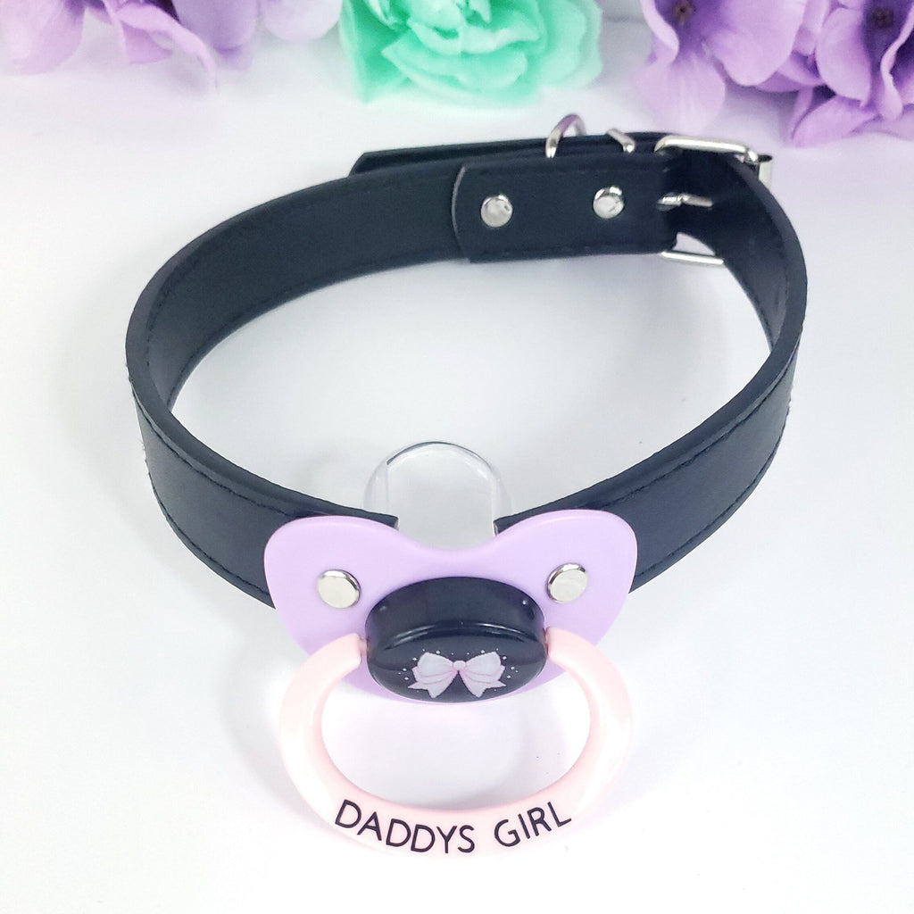 Daddy's Girl Black Adult Pacifier Gag