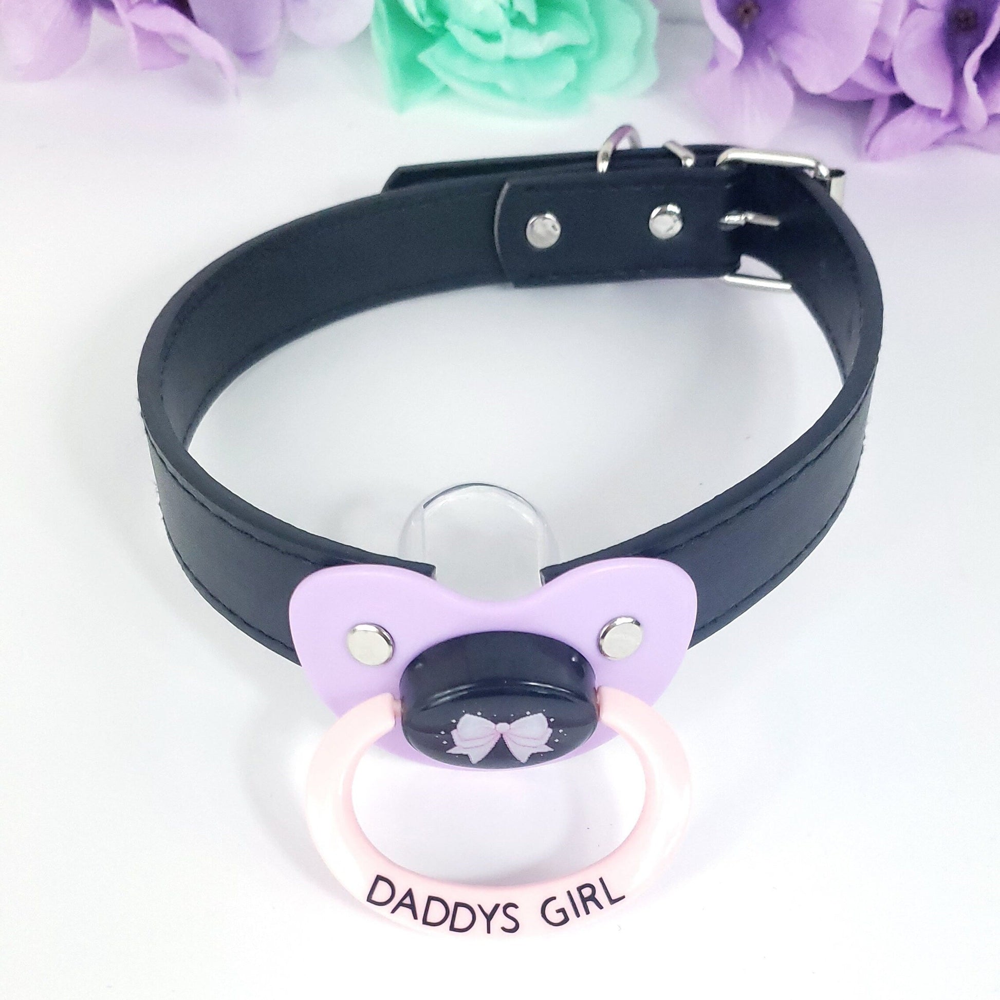 Daddy's Girl Black Adult Pacifier Gag