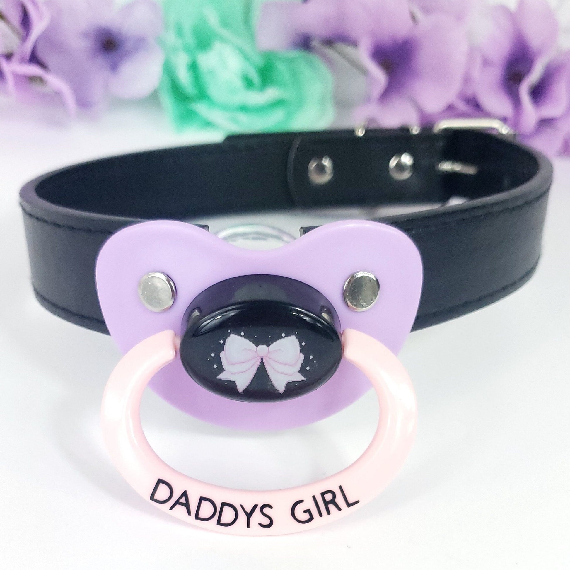 Daddy's Girl Black Adult Pacifier Gag