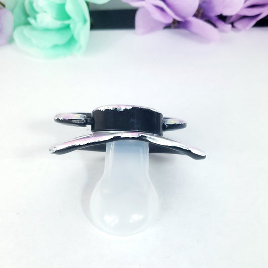 Hand Painted Adult Pacifier - Celestial Witch - Shadow Threadz Crypt