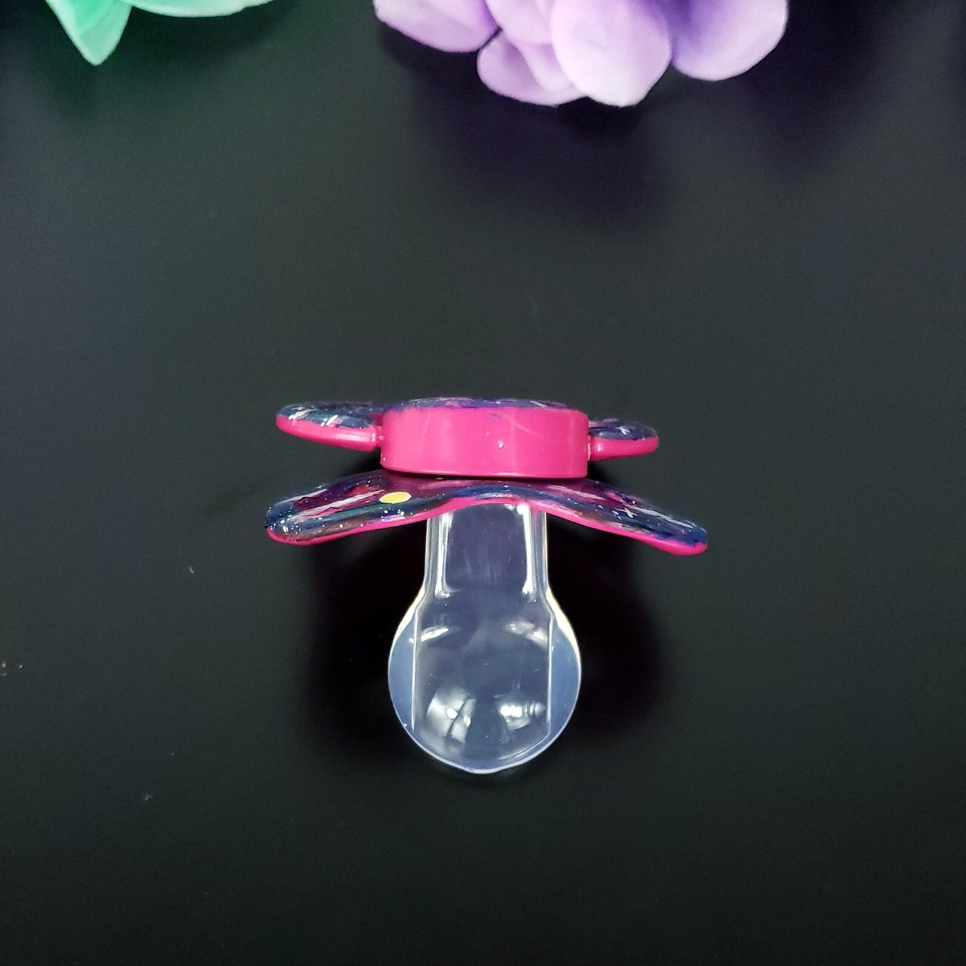 Hand Painted Adult Pacifier - Celestial Dragon