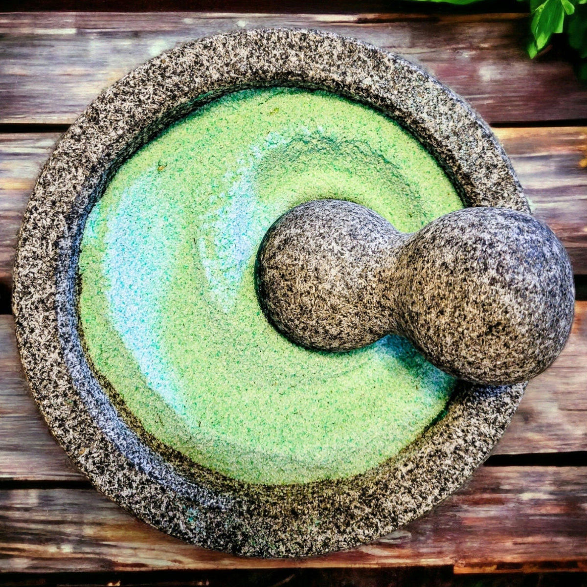 Green Witches Salt | Attract Wealth, Prosperity, and Abundance | 4 oz Bag