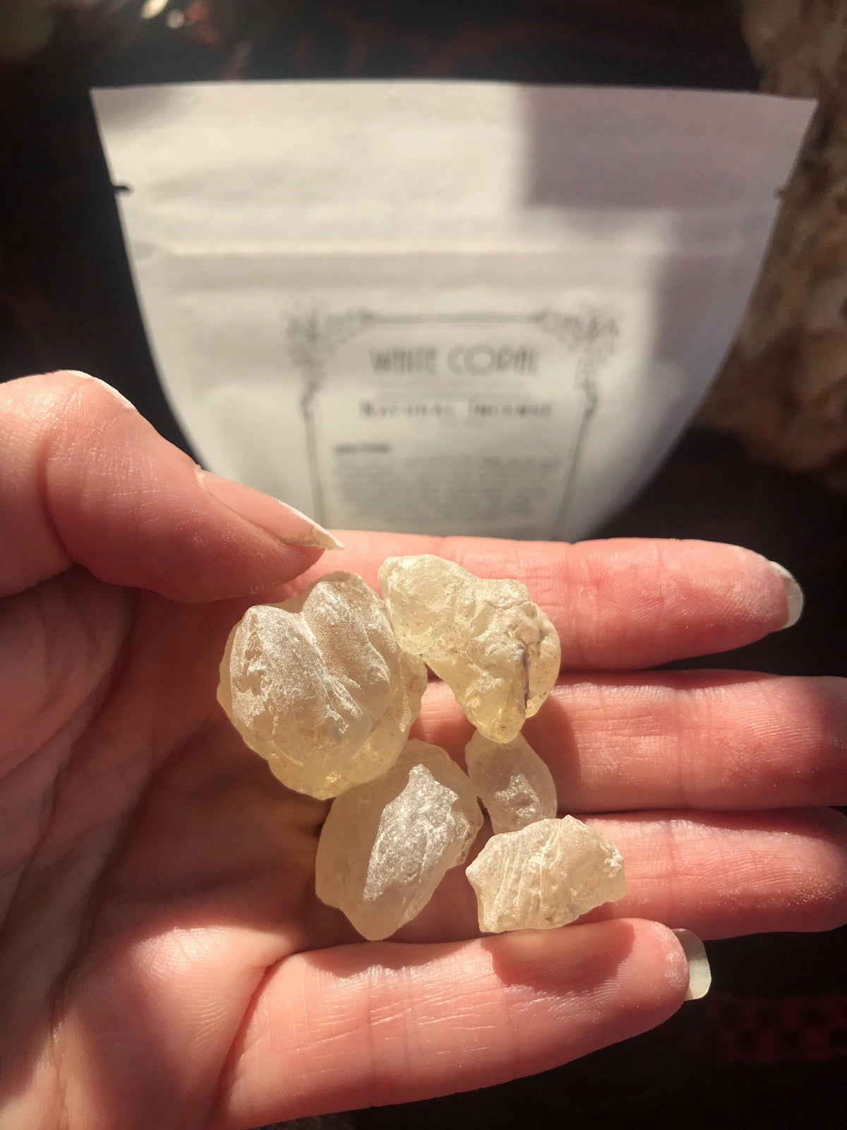 White Copal (Mexico) Resin - For Incense, Spells, and Potions