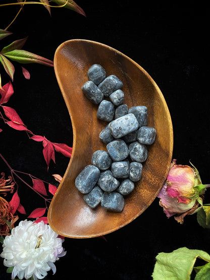 Larkavite Black Moonstone - Tumbled