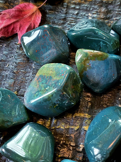 Tumbled Bloodstone